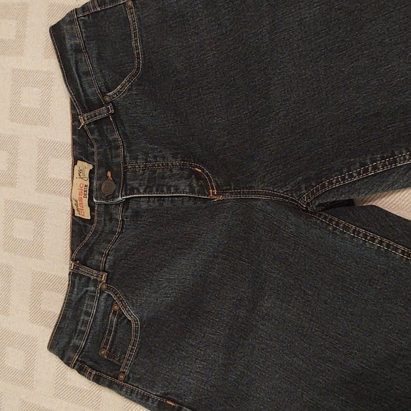 Just My Size Stretch Classic Denim Indigo Jeans Size 16W - Picture 6 of 6